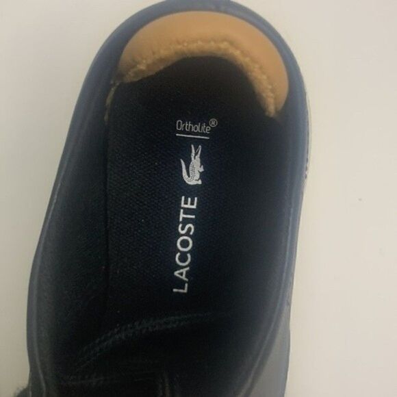 Lacoste Lace Up Dress Sneakers NWOT - Picture 4 of 6